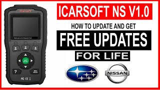 How To Update iCarsoft NS V10 for FREE amp Get FREE LIFETIME UPDATES [upl. by Leviralc]