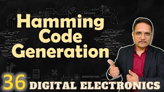Hamming Code Generation Basics Parity Bits and Example [upl. by Llib]