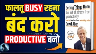 Getting Things Done by David Allen Audiobook  Book Summary in Hindi keepmotivation [upl. by Orimlede]