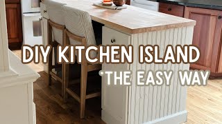 Easy DIY kitchen island [upl. by Lewis19]