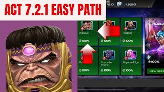 HOW TO BEAT ACT 721  MCOC [upl. by Nolek]