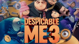 Despicable Me 3 2017 Animated Movie  Steve Carell  Despicable Me 3 Full Movie HD Fact amp Details [upl. by Idnym]