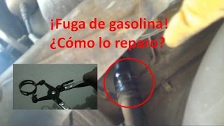 Cambio del tubo flexible del tanque de gasolina [upl. by Kannan]