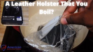 A Holster You Boil Review Of The Ultra Custom Leather Holster From 1791 Gun Leather [upl. by Soinotna]