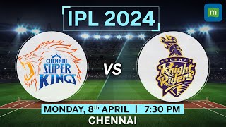 IPL 2024 Match 22 Chennai Super Kings Vs Kolkata Knight Riders Head To Head Stats [upl. by Aderb222]