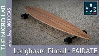 Come fare una Tavola Longboard  SKATE [upl. by Gurango951]