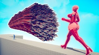 GIANT GIRL vs EVERY GOD  TABS  Totally Accurate Battle Simulator 2024 [upl. by Seigel]