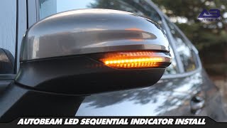 MK8 Fiesta LED Sequential Indicator Unit install [upl. by Pinto61]