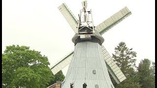 Brotmehl durch Windkraft Die historische Mühle in Braak [upl. by Clarise856]