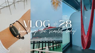 boarding virgin voyages scarlet lady cruisin convent part 2 vlog 28 [upl. by Aita]