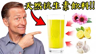 天然抗生素最強飲料對付感冒與感染自然療法柏格醫生 Dr Berg [upl. by Ygiaf]