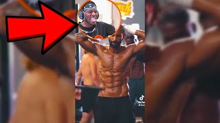 KSI Reacts To Fouseys VIRAL Training Footage For Deji FIGHT 😳 [upl. by Aiyotal]