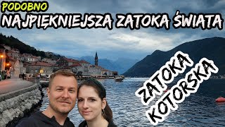 🇲🇪 Kotor i Perast Jedziemy z Chorwacji do Czarnogóry Zatoka Kotorska Bałkany 2023 [upl. by Eahsed977]