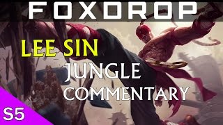 Season 5 Lee Sin Jungle Commentary  Routes Items Playstyle [upl. by Voltmer]