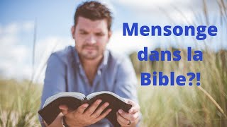 Mensonge dans la Bible Série Bible 28 [upl. by Aniratac]