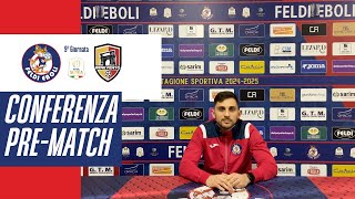 Conferenza prematch 9ª giornata  Feldi Eboli  Benevento [upl. by Galvin]