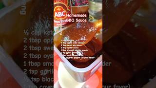 BBQ sauce recipe cahkampoeng recipe homemadefood bbqsauce deliciousfood [upl. by Starks]