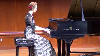 Pietro Domenico Paradisi Paradies Sonata in A Piano Rachel Lowrance [upl. by Topliffe]