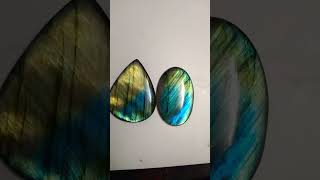 Amazing natural laborate cabochon gemsstone crystals shorts yutubeshorts [upl. by Carline309]