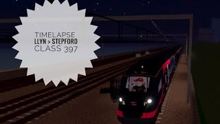 Llyn to Stepford via Morgantown Timelapse  Stepford County Railway [upl. by Ossie]