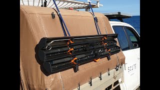 Fishing Rod Travel Case  SCUTE v airline baggage handlers part 2 [upl. by Derag]