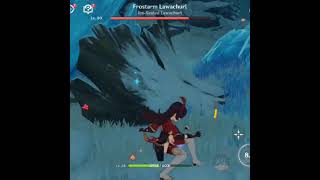 Genshin Impact Frostarm Lawachurl FAITE 🥰😘😘🥰🥰🥰 gaming genshinimpact gameplay youtubeshort [upl. by Nnylsor578]