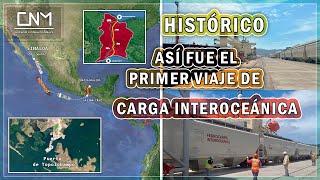 México da primer golpe al Canal de Panamá con su nueva ruta interoceánica en el Corredor del Istmo [upl. by Elaweda]