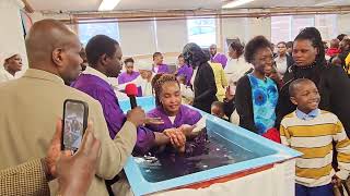 Baptism Ceremony  Kenyan Community Church Minnesota April 22nd 2023 [upl. by Ruscher71]