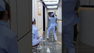 一开始说陪你到老的人现在他还在吗 chinesedancemusic dance nurses 护士跳舞 [upl. by Irrahs]