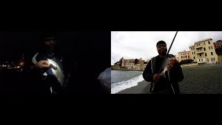 Pesca allInglese con bigattino a Genova 1° video [upl. by Sackville]