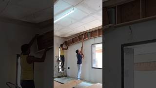 Curtains pelmet making full proces woodworking shortvideo [upl. by Yarvis]