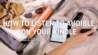 How to Simple Steps to Access and Listen to Audible Audiobooks Using Your Kindle [upl. by Rennob]