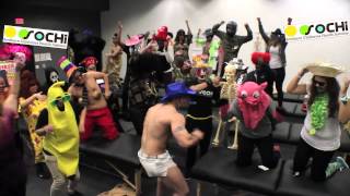 Massage School Harlem Shake Southern California Health Institute [upl. by Barbey]