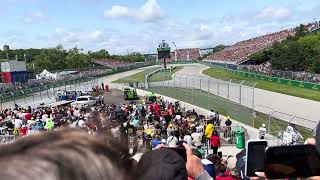 2023 Montreal Grand Prix Opening Lap  GRANDSTAND 34 [upl. by Sirromad]