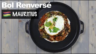 How to make Bol Renversé  Mauritius  1min Recipe Video Shorts [upl. by Eiralav]