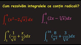 Integrale definite cu radicali rezolvare exercitii clasa 12Invata Matematica UsorMeditatii Online [upl. by Ynnaf]