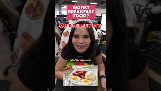 Whats The Worst Breakfast Food  Eatbook KPO [upl. by Dulciana228]