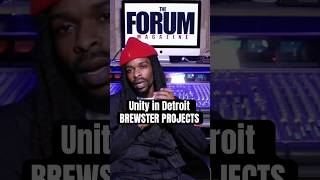 Unity in Detroit Brewster Projects detroit truecrimecommunity [upl. by Cammi]