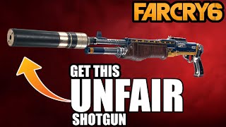 Far Cry 6  How To get The SuperCharger Unique Shotgun [upl. by Livingstone500]