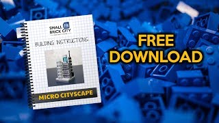 FREE LEGO Micro Cityscape Building Instructions  More [upl. by Nats139]