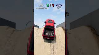 Toyota Land cruiser vs Ford F 150 beamngdrive [upl. by Neras691]