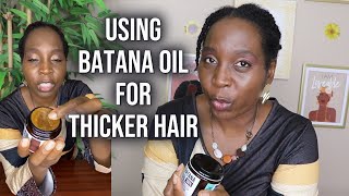 How To Use Batana Oil to Moisturize Natural Hair for Thicker Fuller Hair [upl. by Chellman165]