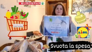 svuota la spesa eurosparLiDL svuotaspesa eurospar lidl [upl. by Kilgore]