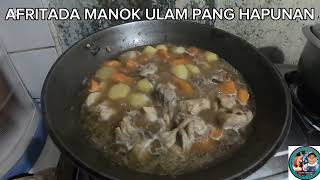 AFRITADA MANOK ULAM PANG HAPUNAN MASARAP TALAGA 🙏🙏🙏👏👏 [upl. by Ahsercel469]