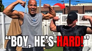 David Goggins gets his best friend of 41 yrs to lose 35 lbs [upl. by Rehpinnej]