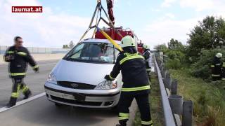 Verkehrsunfall auf der Westautobahn bei Eggendorf im Traunkreis [upl. by Anisirhc615]