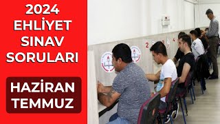 MÜKEMMEL SINAV PERFORMANSI İÇİN İZLE  HAZİRAN Ehliyet Sınav Sorular  Çıkmış Ehliyet Soruları 2024 [upl. by Yllut]