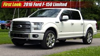 First Look 2016 Ford F150 Limited [upl. by Nosilla]