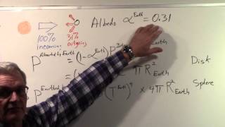 Temperature of Earth from Solar Constant [upl. by Jakob86]