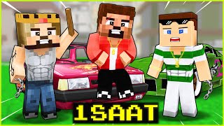 MİNECRAFT ARABA ÇETESİ FİLMİ 😱  1 Saat [upl. by Andersen]